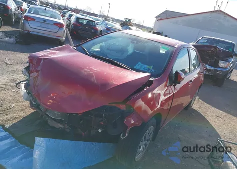 2019 Toyota Corolla Le из США, поврежденный, VIN 2T1BURHE5KC176066